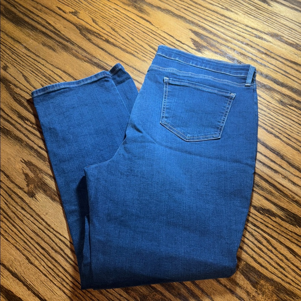 NYDJ Sheri Slim blue denim jeans